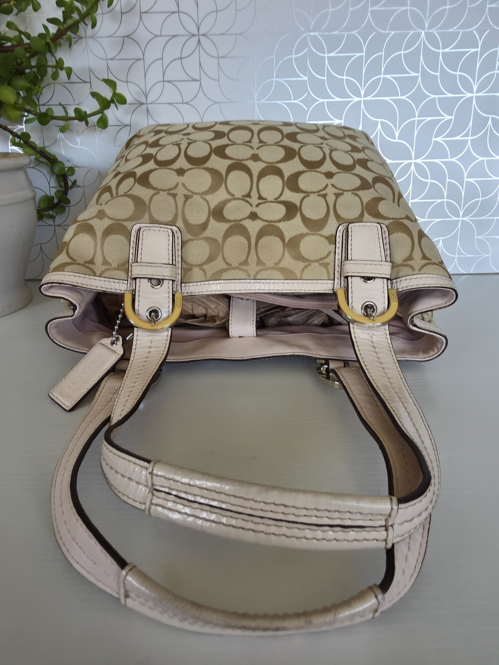 Coach Soho Signature Tote Bag - Picture 7 of 12